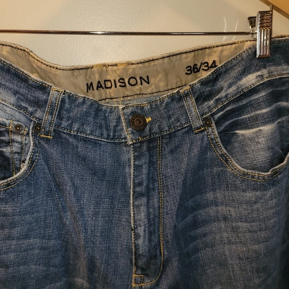 Madison Men’s Relaxed Straight Jeans